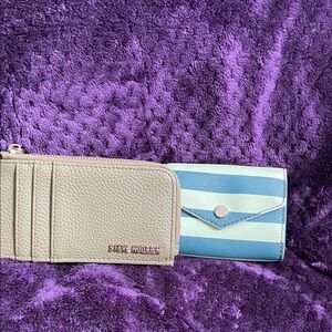 Marc Jacob’s Cardholder/ Wristlet 3 Tiny Inside Cracks. & Steve Madden EUC